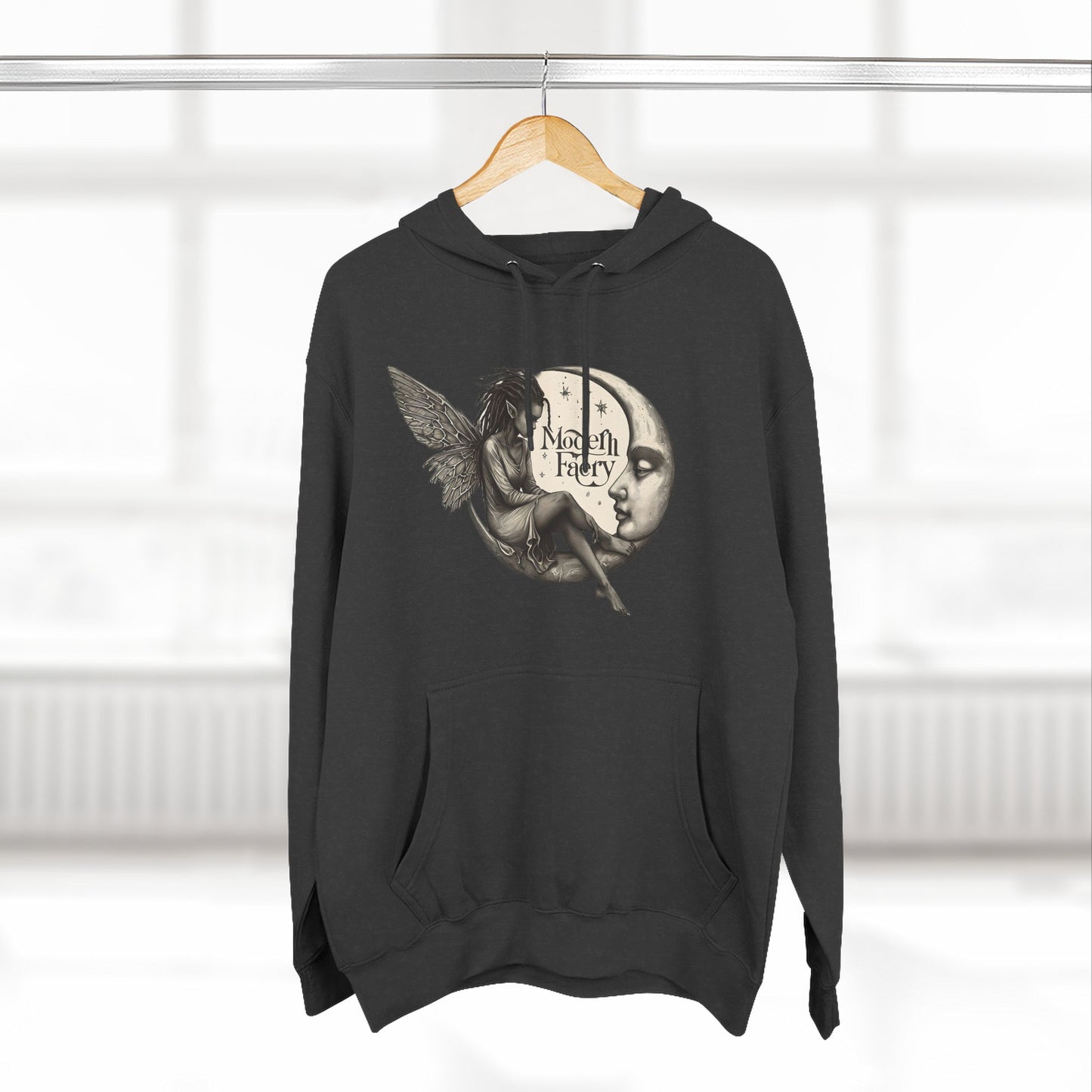 Enchanted Fairy Fleece Hoodie - Cozy, Stylish, Perfect for Gifts, Halloween, and Everyday Wear, Magical Design for Fantasy Lovers