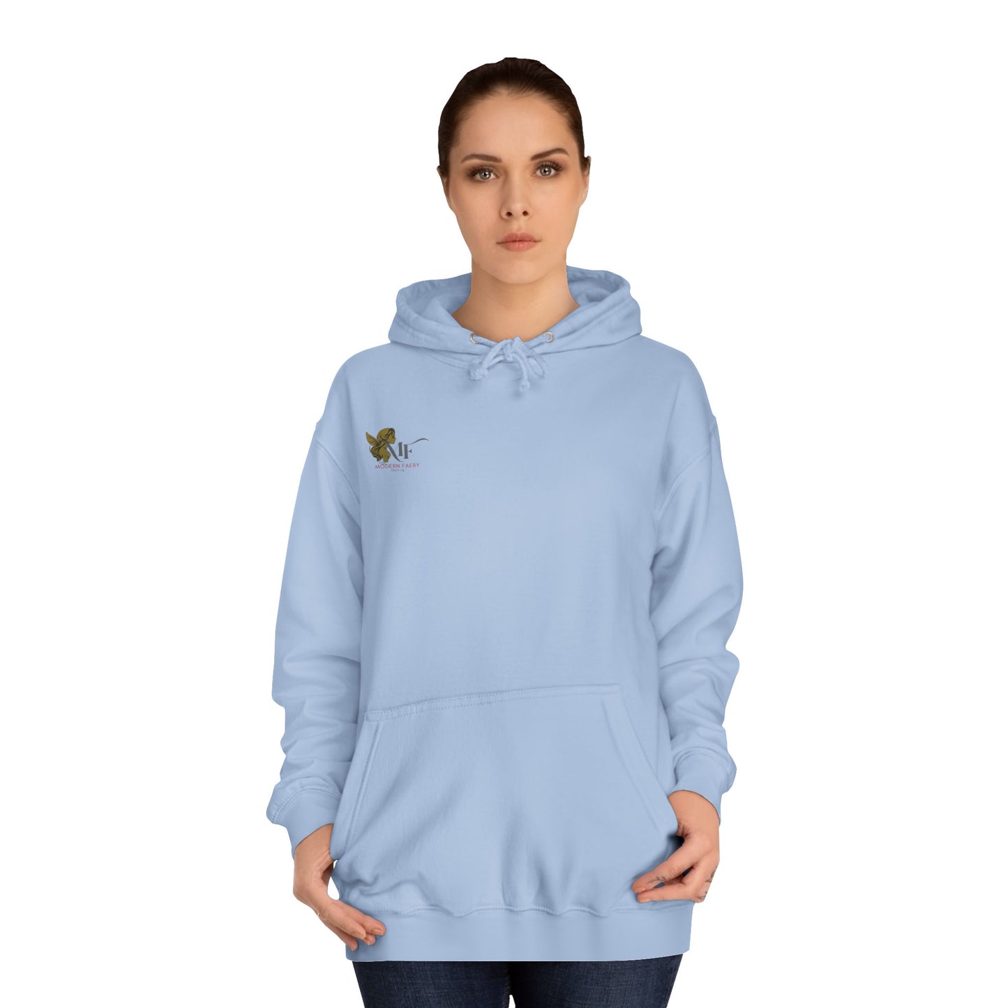 The Star Unisex College Hoodie - Celestial Artwork for Astrology Lovers