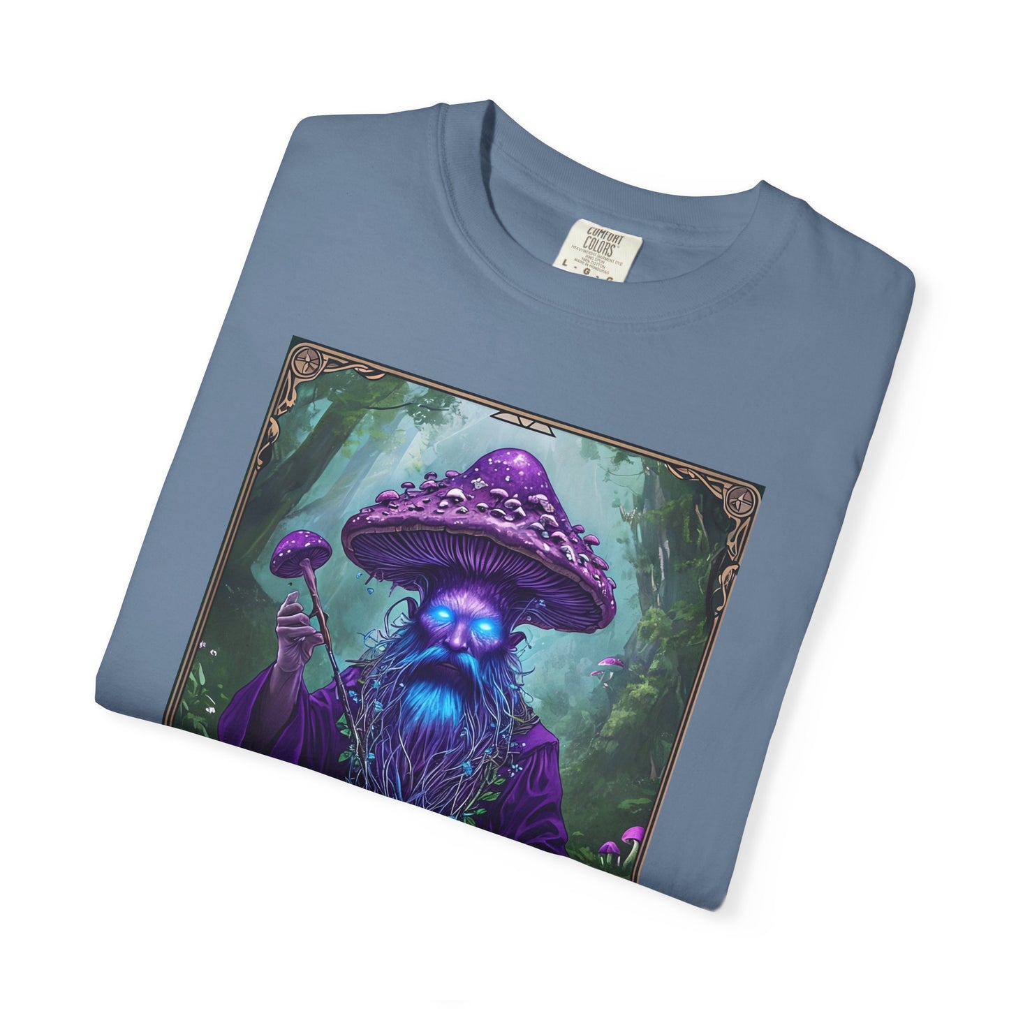 Mystical Sorcerer Tee, Magic Themed Shirt, Unisex Graphic T-Shirt, Gift for Wizards, Halloween Costume Top, Fantasy Apparel