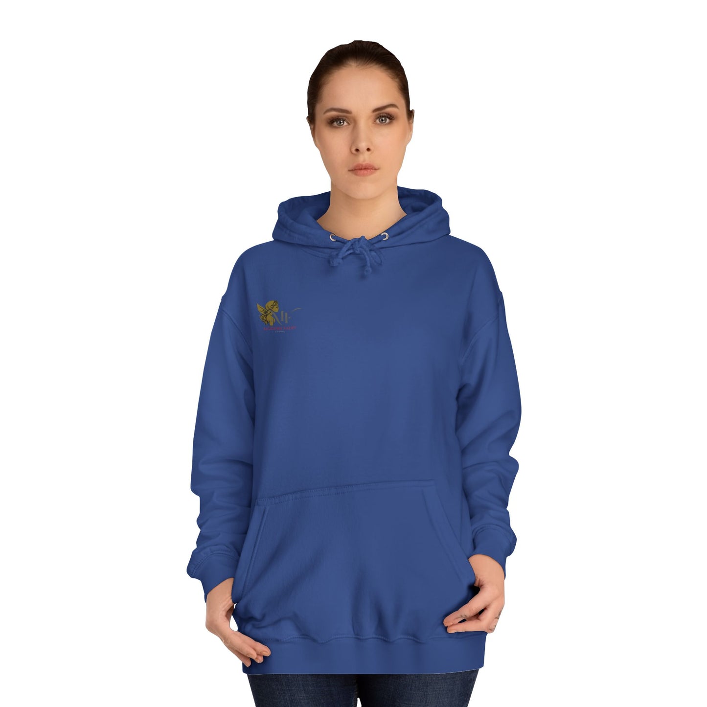 Mystical Mushroom Unisex College Hoodie - Cozy and Whimsical Design