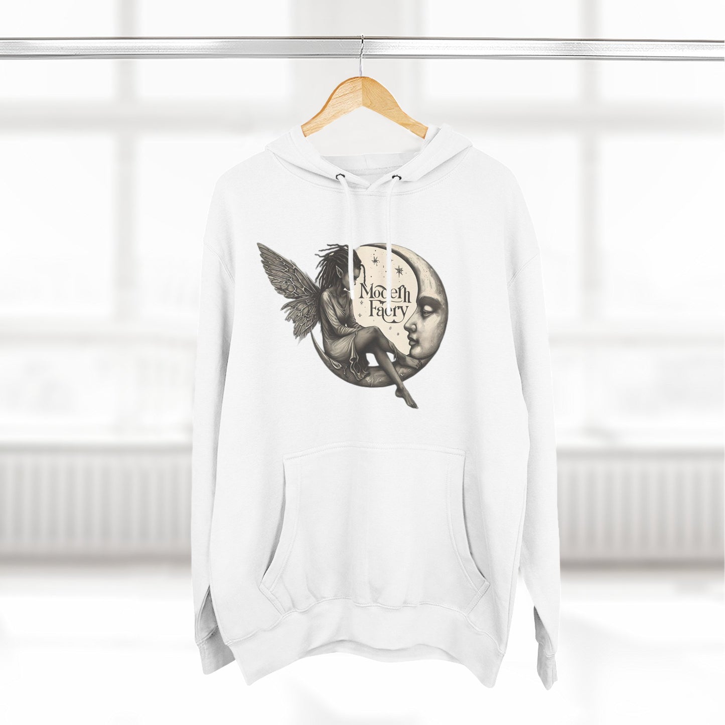 Enchanted Fairy Fleece Hoodie - Cozy, Stylish, Perfect for Gifts, Halloween, and Everyday Wear, Magical Design for Fantasy Lovers
