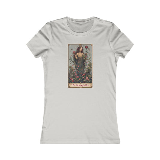 Vintage Floral Women's Favorite Tee - The Rose Goddess Design