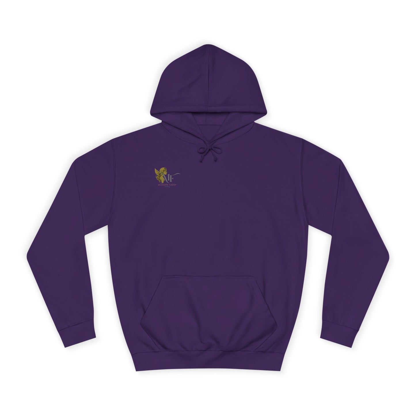 Mystical Mushroom Unisex College Hoodie - Cozy and Whimsical Design