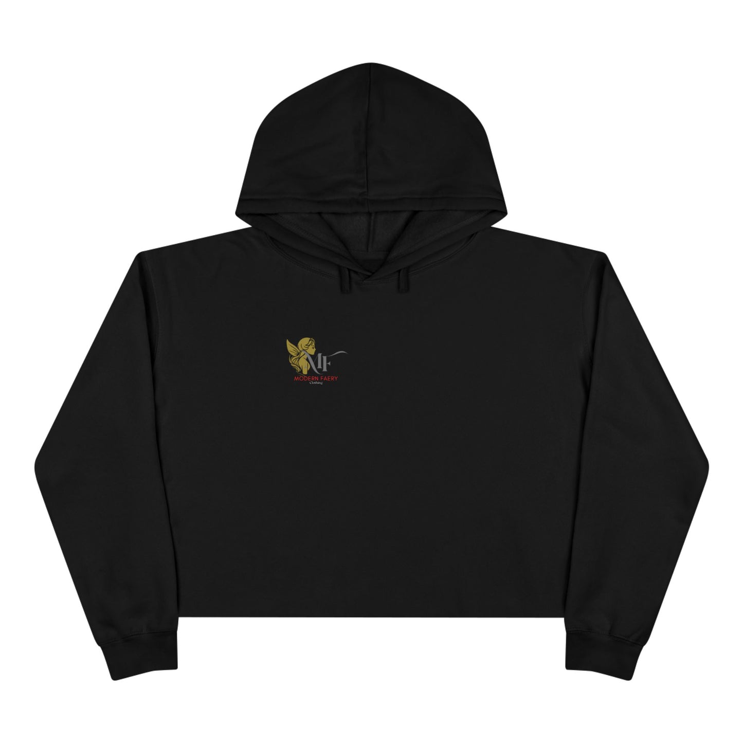 Coven Support Your Local Crop Hoodie - Witchy Aesthetic for Casual Wear