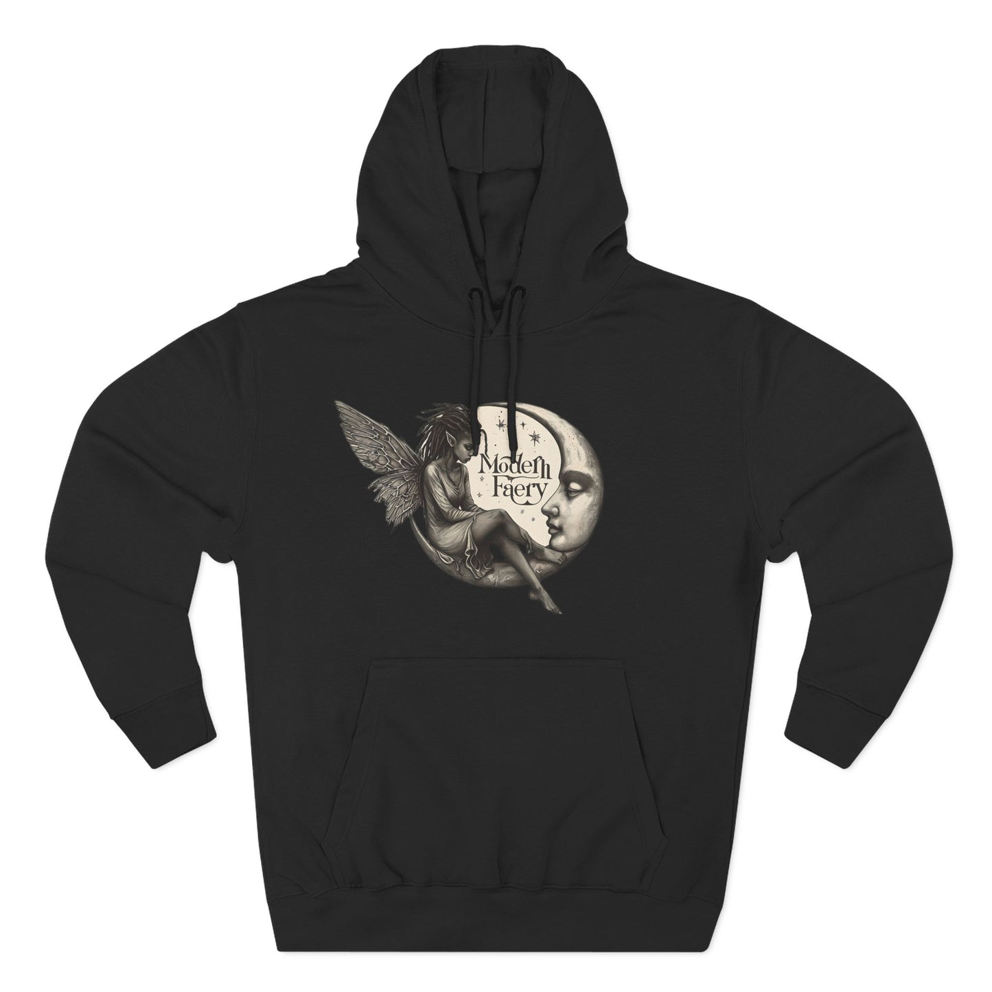Enchanted Fairy Fleece Hoodie - Cozy, Stylish, Perfect for Gifts, Halloween, and Everyday Wear, Magical Design for Fantasy Lovers