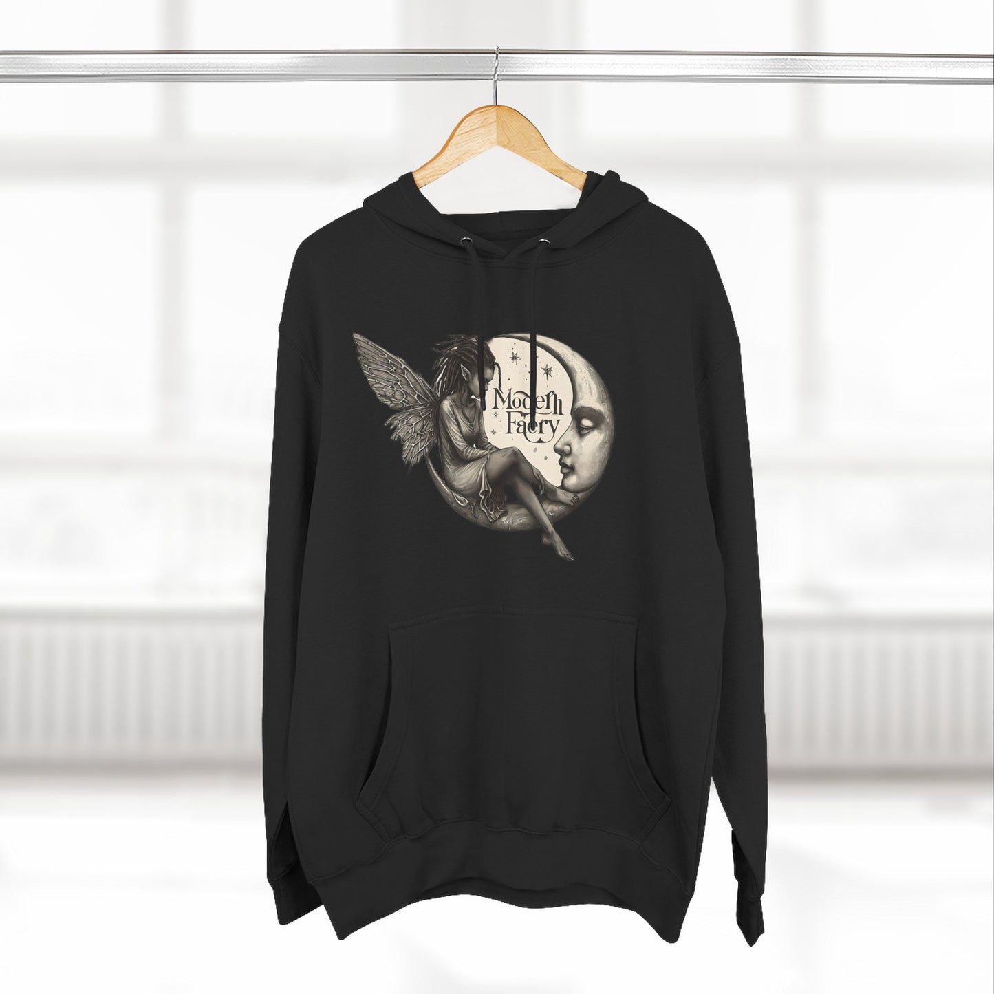 Enchanted Fairy Fleece Hoodie - Cozy, Stylish, Perfect for Gifts, Halloween, and Everyday Wear, Magical Design for Fantasy Lovers