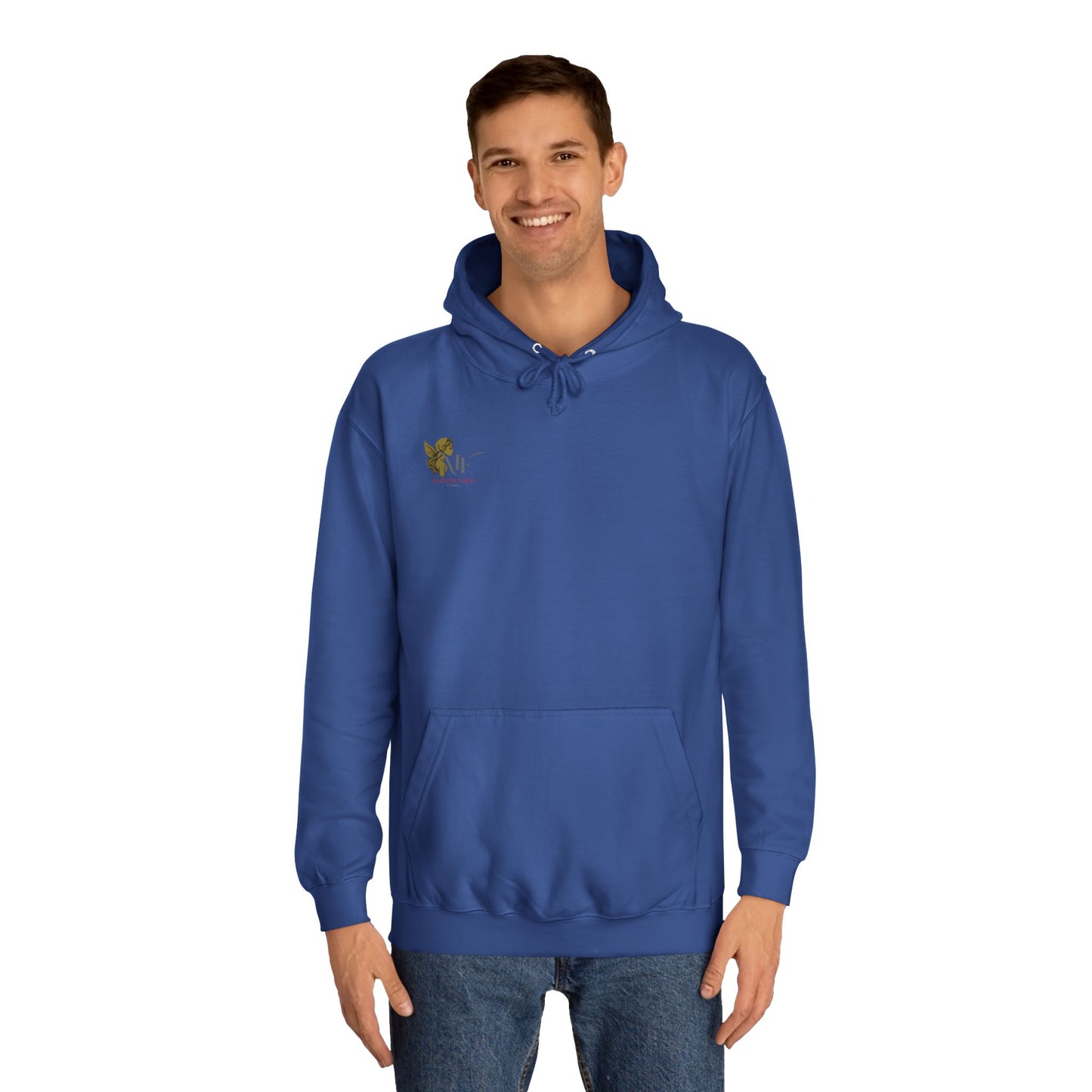 Mystical Mushroom Unisex College Hoodie - Cozy and Whimsical Design