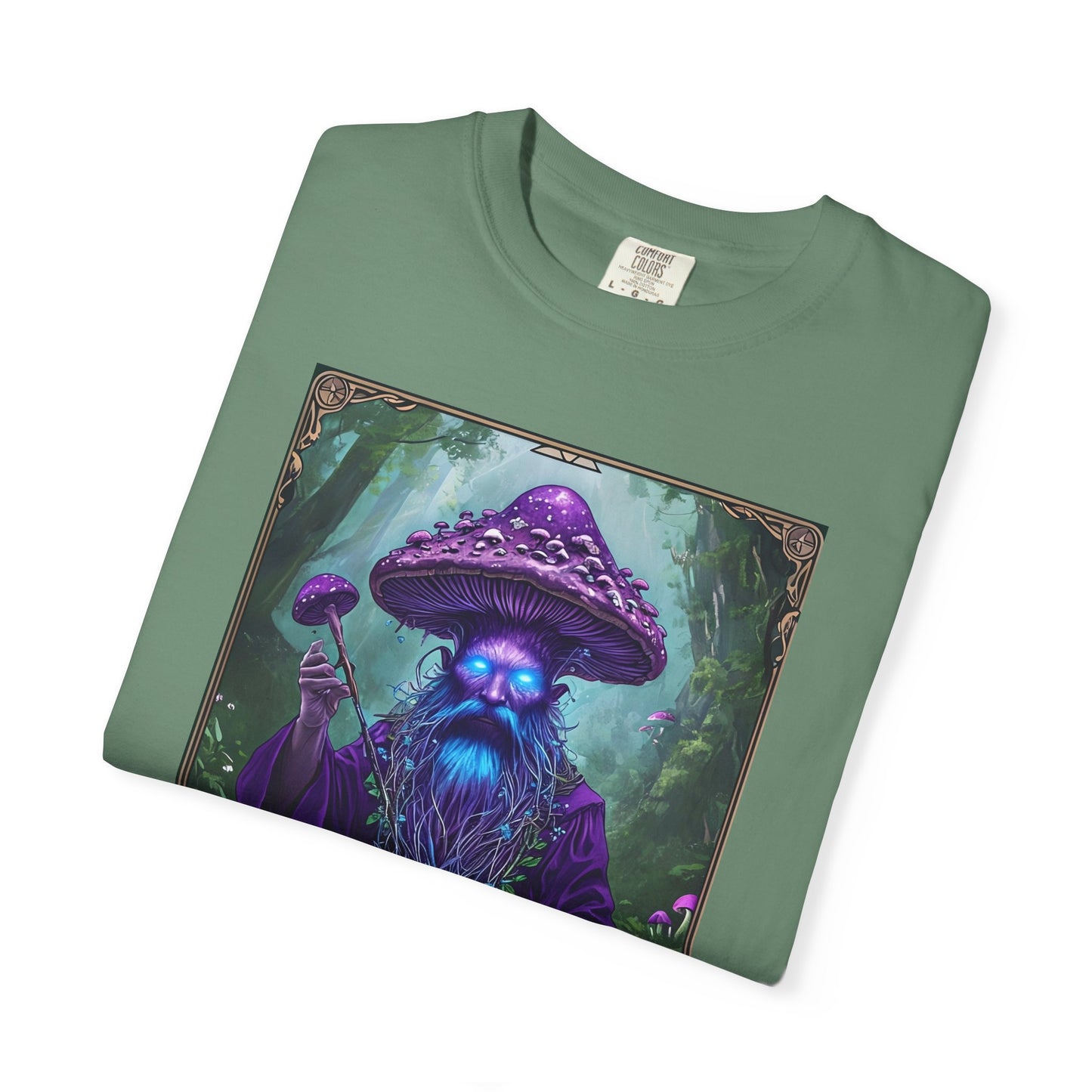 Mystical Sorcerer Tee, Magic Themed Shirt, Unisex Graphic T-Shirt, Gift for Wizards, Halloween Costume Top, Fantasy Apparel