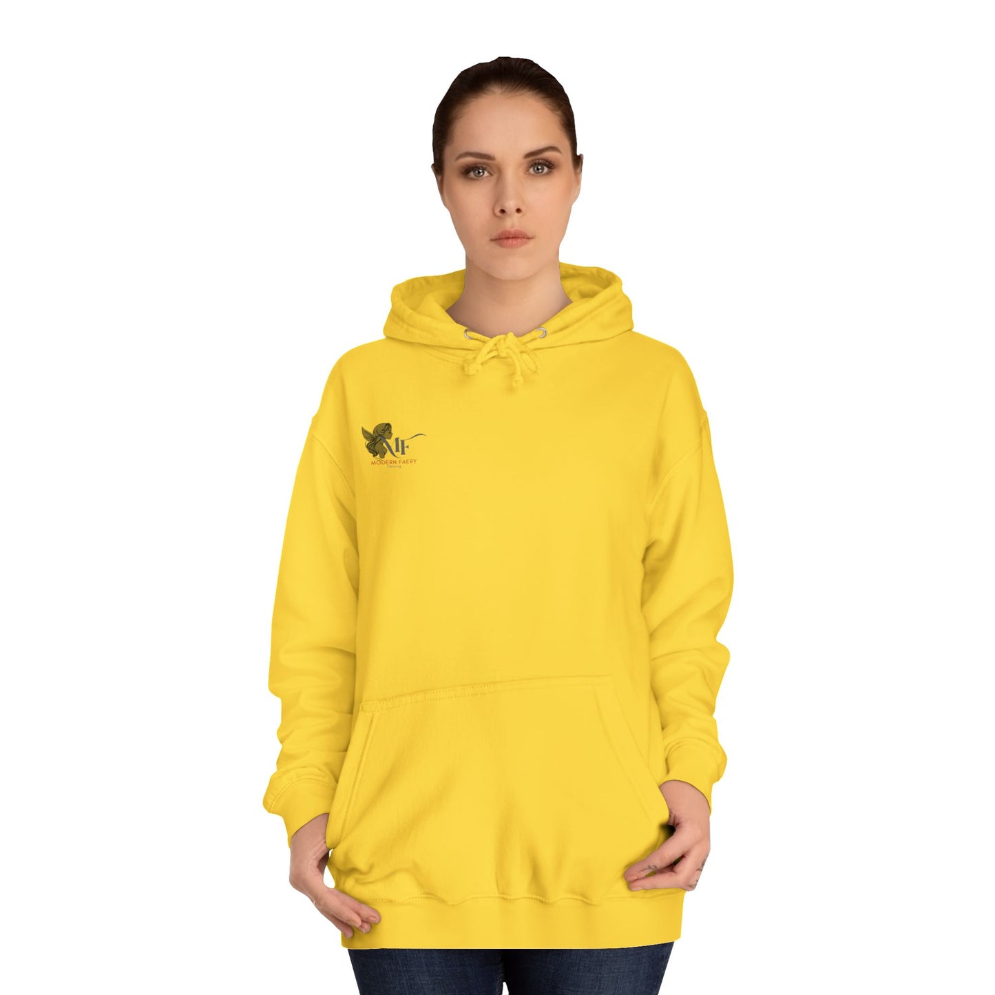 Mystical Mushroom Unisex College Hoodie - Cozy and Whimsical Design