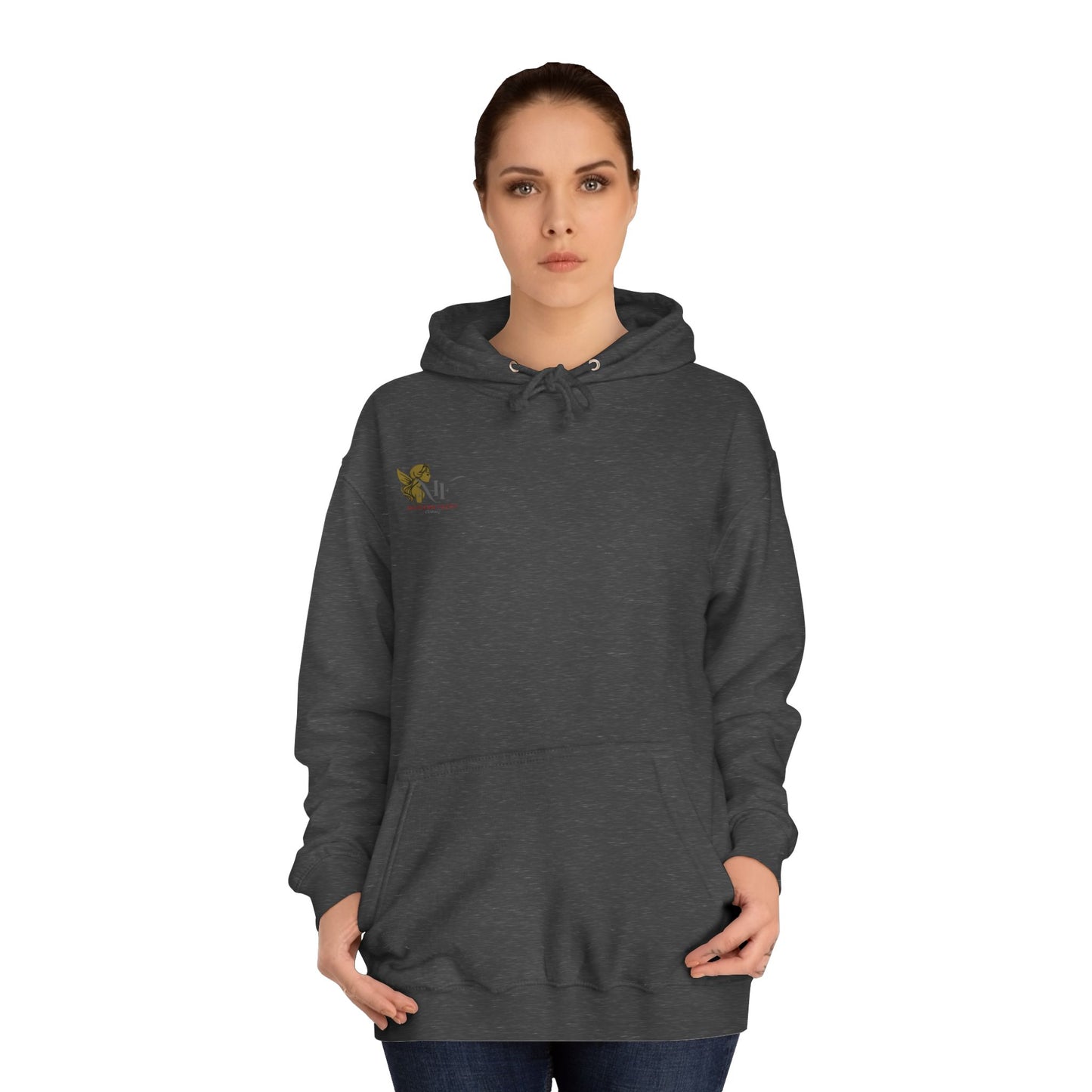 Mystical Mushroom Unisex College Hoodie - Cozy and Whimsical Design