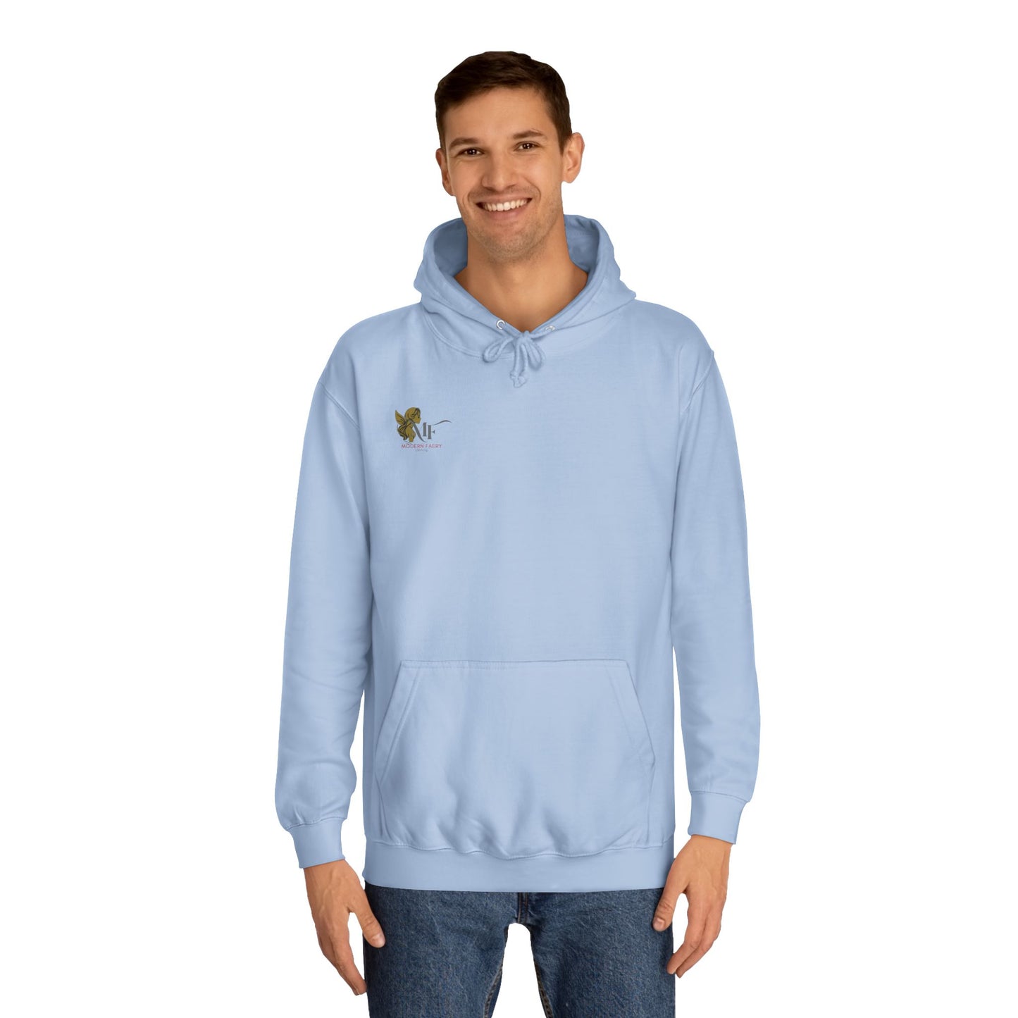 The Star Unisex College Hoodie - Celestial Artwork for Astrology Lovers