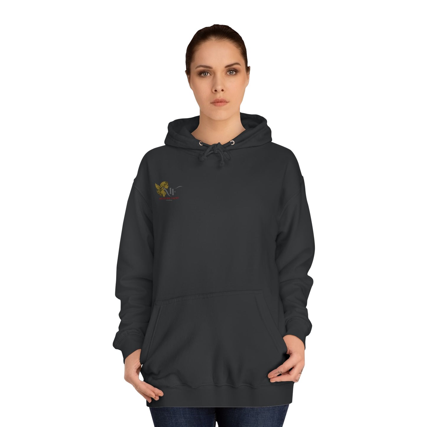 Mystical Mushroom Unisex College Hoodie - Cozy and Whimsical Design