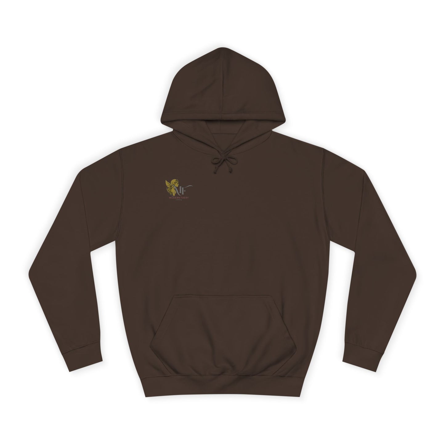 Mystical Mushroom Unisex College Hoodie - Cozy and Whimsical Design