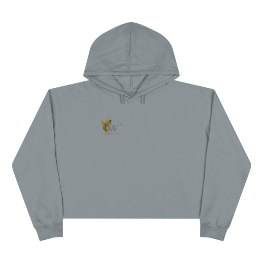 Coven Support Your Local Crop Hoodie - Witchy Aesthetic for Casual Wear