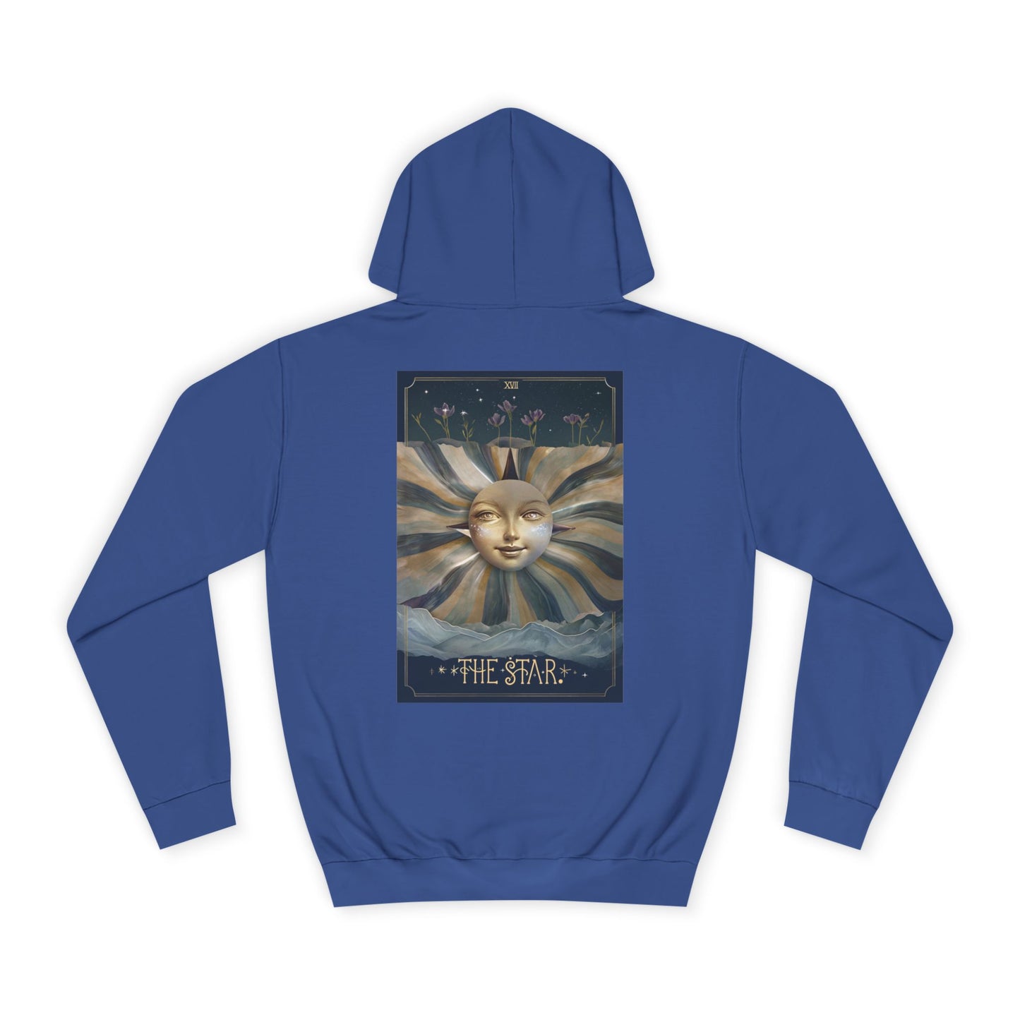 The Star Unisex College Hoodie - Celestial Artwork for Astrology Lovers