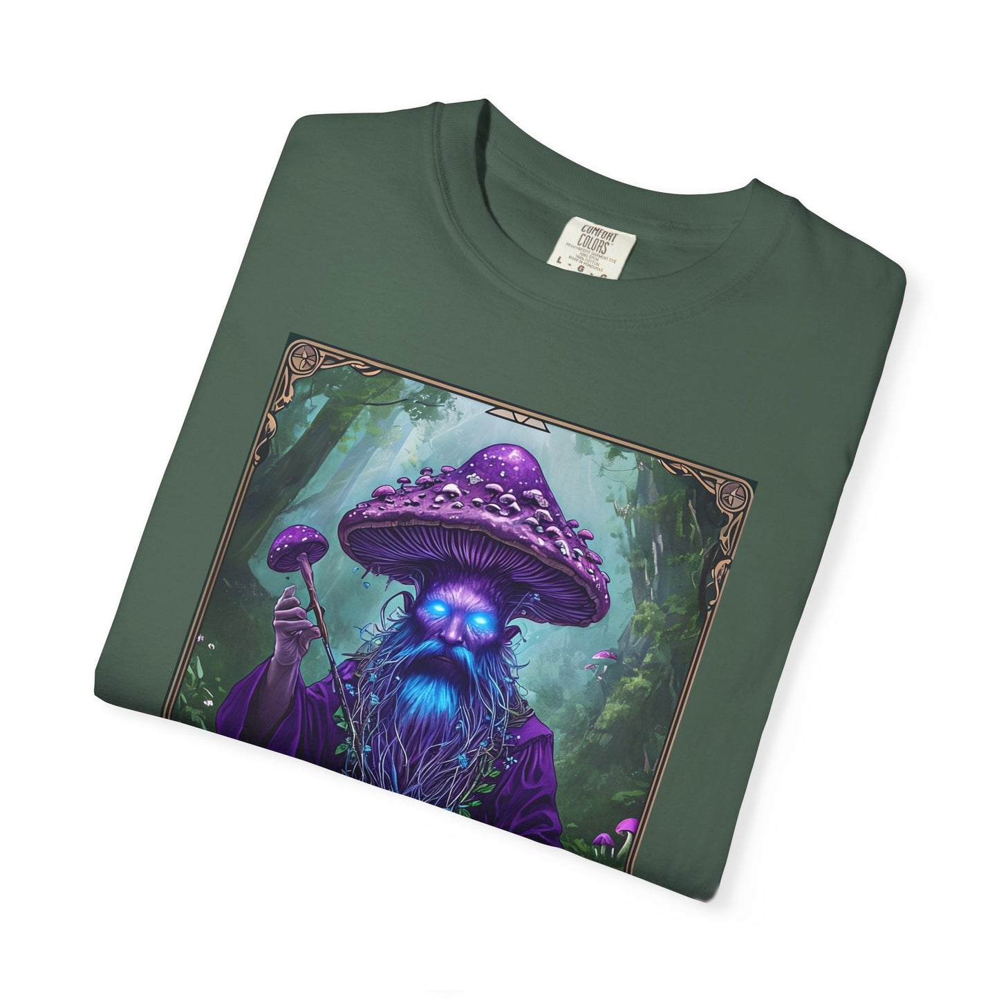 Mystical Sorcerer Tee, Magic Themed Shirt, Unisex Graphic T-Shirt, Gift for Wizards, Halloween Costume Top, Fantasy Apparel